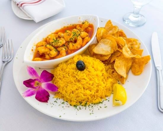 Shrimp in Garlic Sauce.